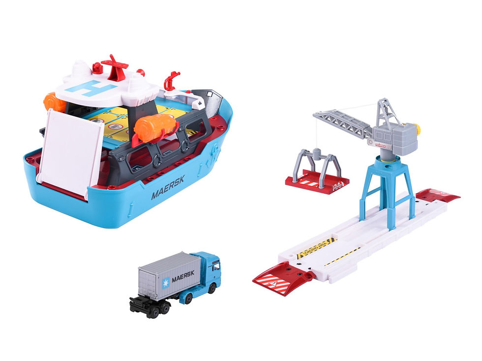 Miniatură: MAJORETTE CREATIX STATIE PORTUARA MAERSK