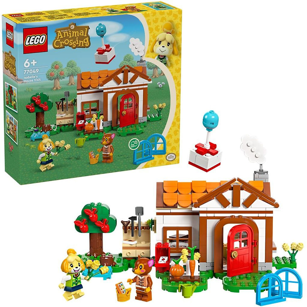 Miniatură: LEGO ANIMAL CROSSING ISABELLE VINE IN VIZITA 77049