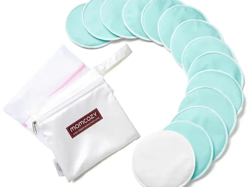 Tampoane Super absorbante reutilizabile pentru sâni  pachet de 14 buc cu punga t