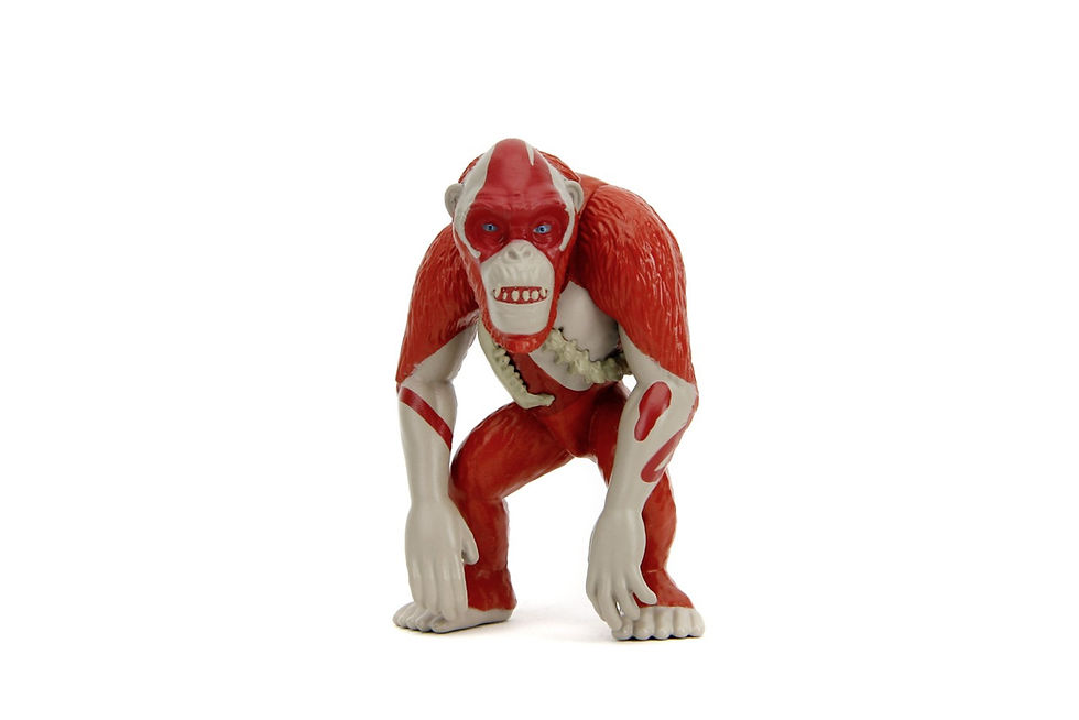 Miniatură: JADA GODZILLA SET 4 FIGURINE METALICE 6.5CM