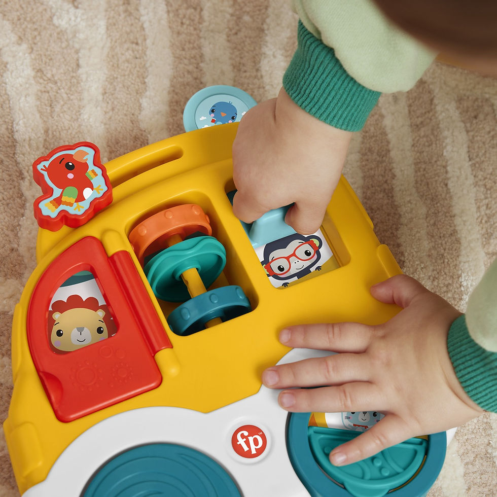 Miniatură: FISHER PRICE ANIMAL FRIENDS CENTRU DE ACTIVITATI MASINUTA