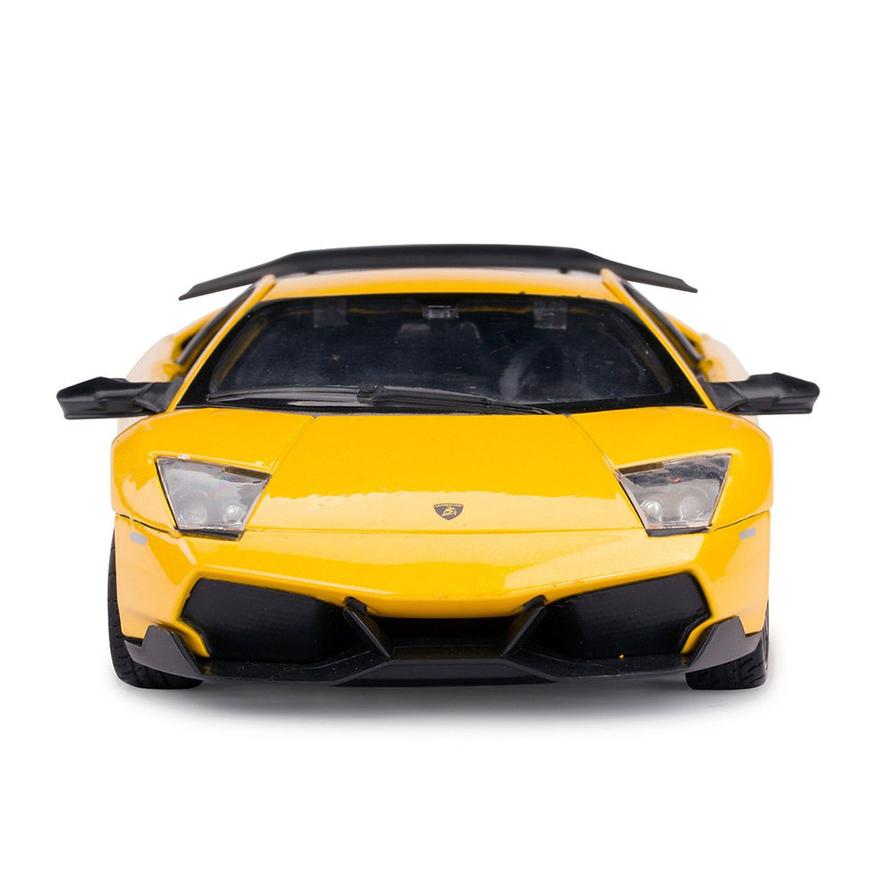 Miniatură: MASINUTA METALICA  LAMBORGHINI MURCIELAGO LP670-4 GALBEN SCARA 1 LA 24