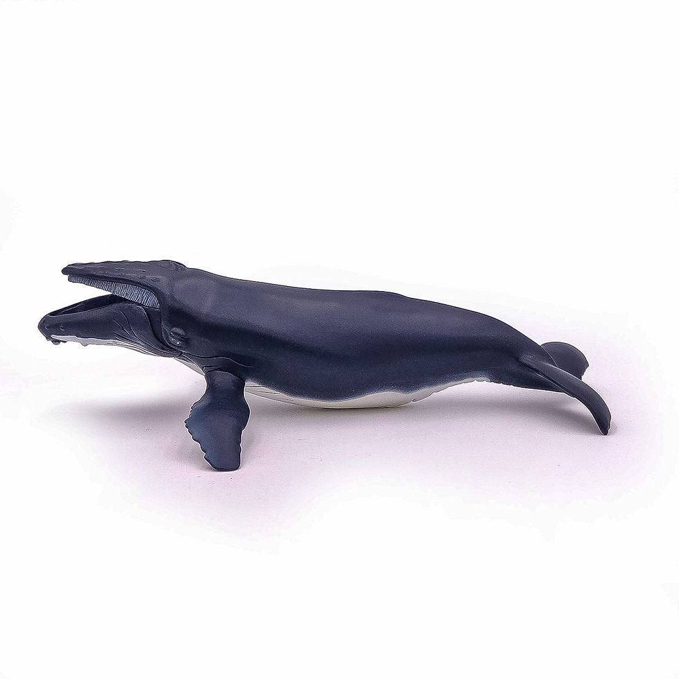 Miniatură: PAPO FIGURINA BALENA CU COCOASA
