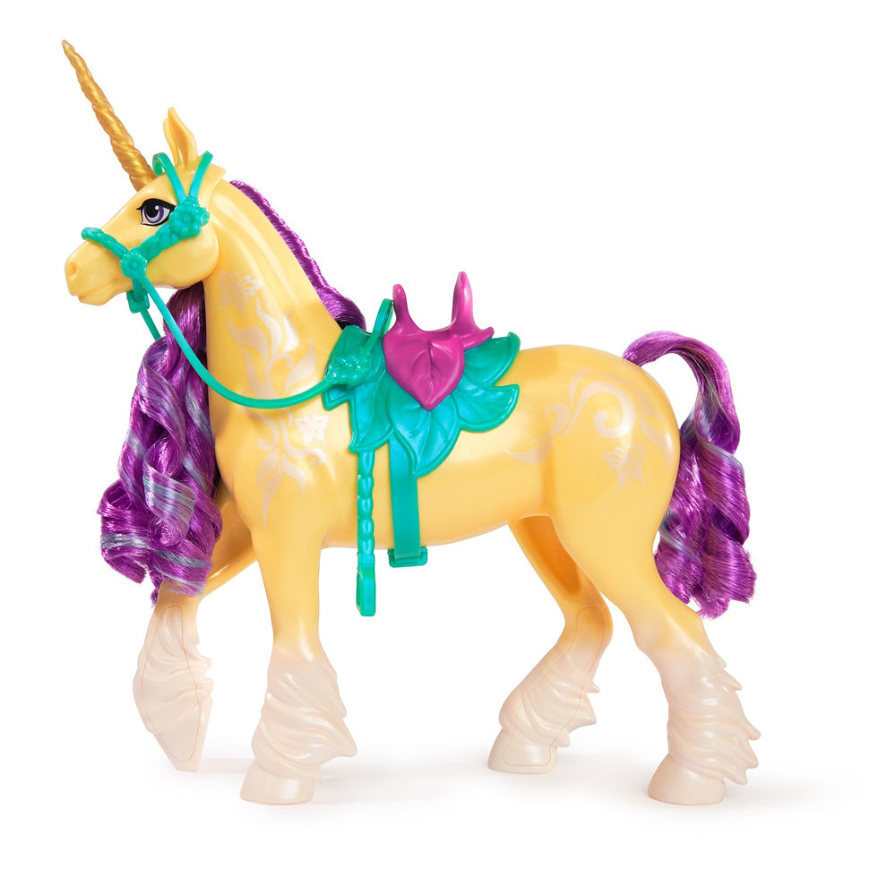 Miniatură: UNICORN ACADEMY SET UNICORN LEAF