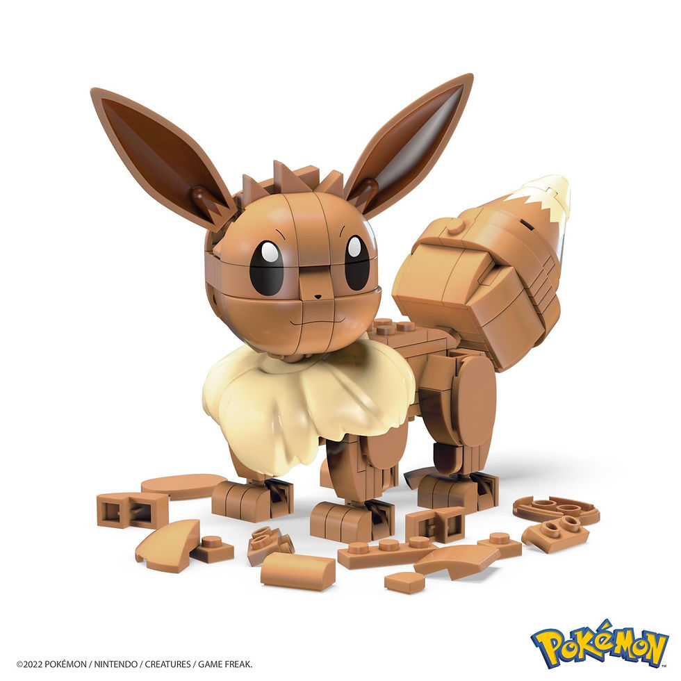Miniatură: POKEMON MEGA CONSTRUX SET DE CONSTRUCTIE EEVEE