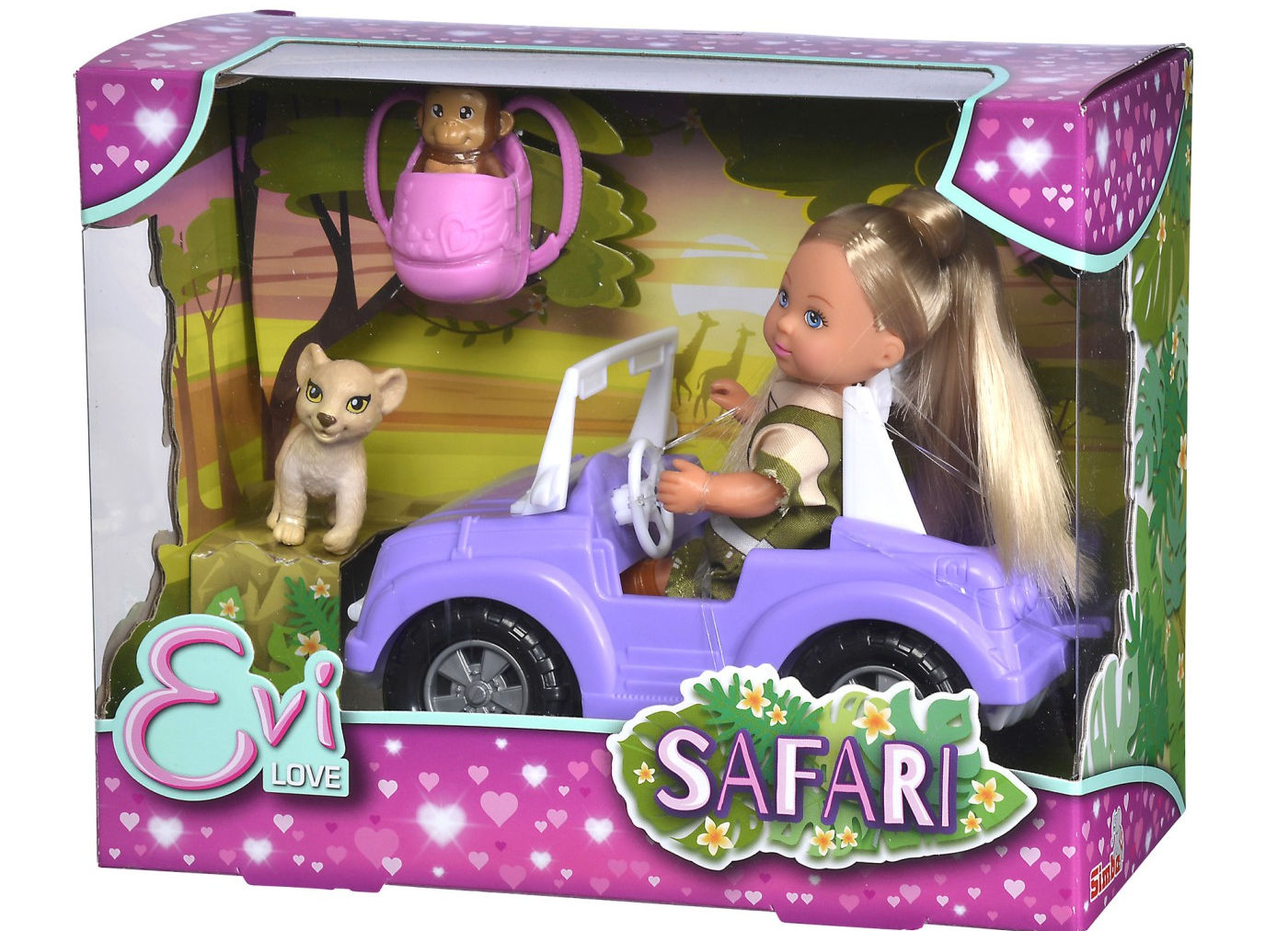 EVI LOVE SET PAPUSA EVI SI VEHICUL SAFARI