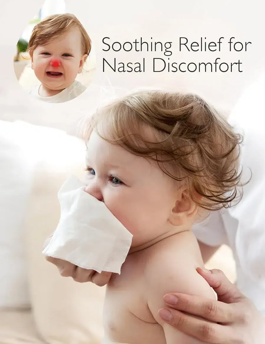 Miniatură: Servetele Umede Saline Pure pentru nas si fata -Baby Booger MOMCOZY 30 buc