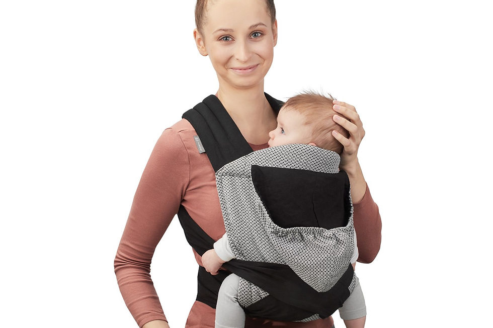 Miniatură: MARSUPIU ERGONOMIC KINDERKRAFT ADOREE MEI TAI, GREY