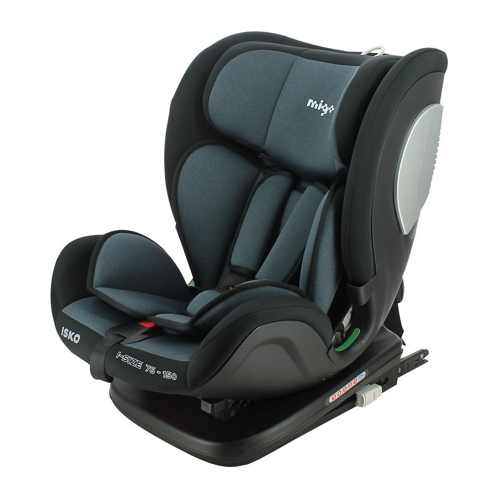 Miniatură: SCAUN AUTO MIGO ISKO, 76-150 CM, GREY