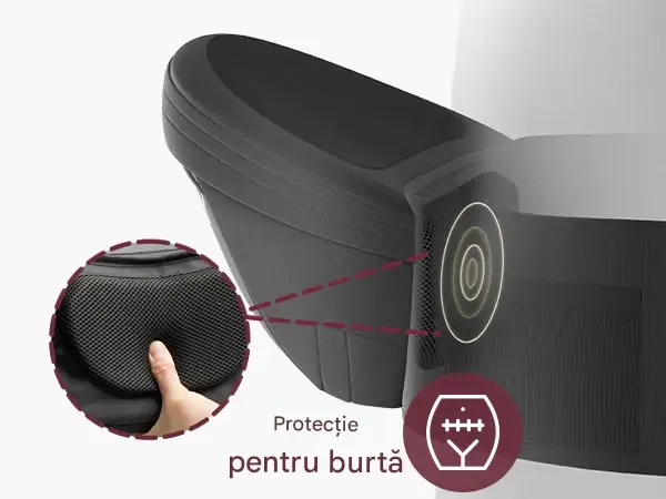 Miniatură: Hip Seat cu pernă pentru șold, până la 20 kg, respirabil cu suport lombar pentru