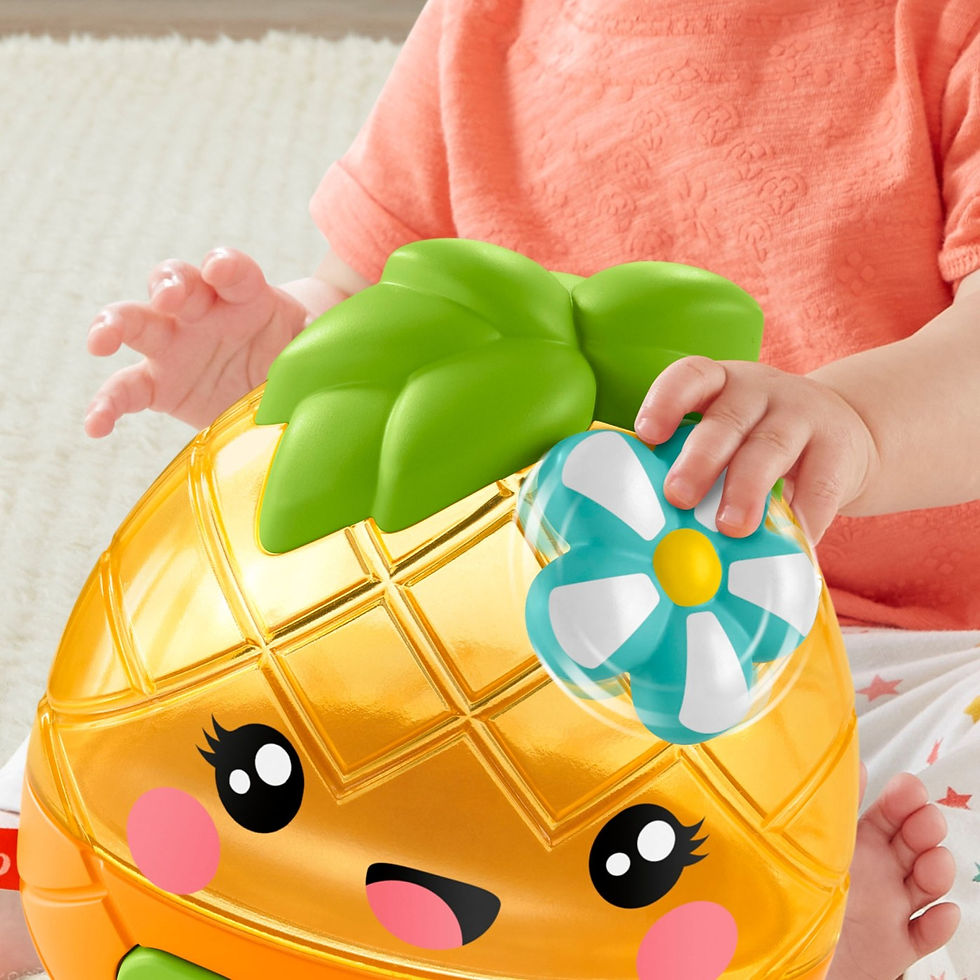Miniatură: FISHER PRICE ANANAS CU SUNETE SI LUMINI