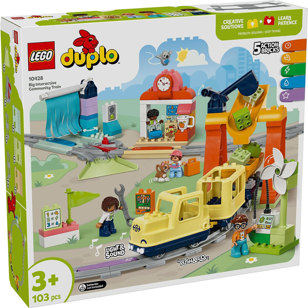 LEGO DUPLO TREN COMUNITAR INTERACTIV 10428