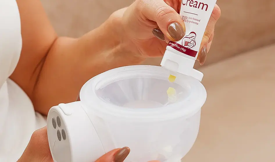 Miniatură: Crema Hidratanta Naturala pentru mameloane fara Lanolina 40 gr - Momcozy