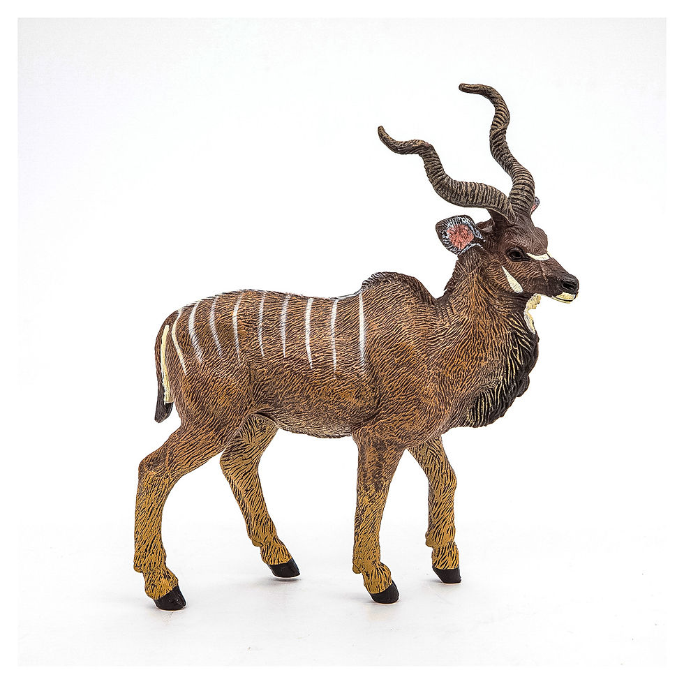 Miniatură: PAPO FIGURINA ANTILOPA KUDU