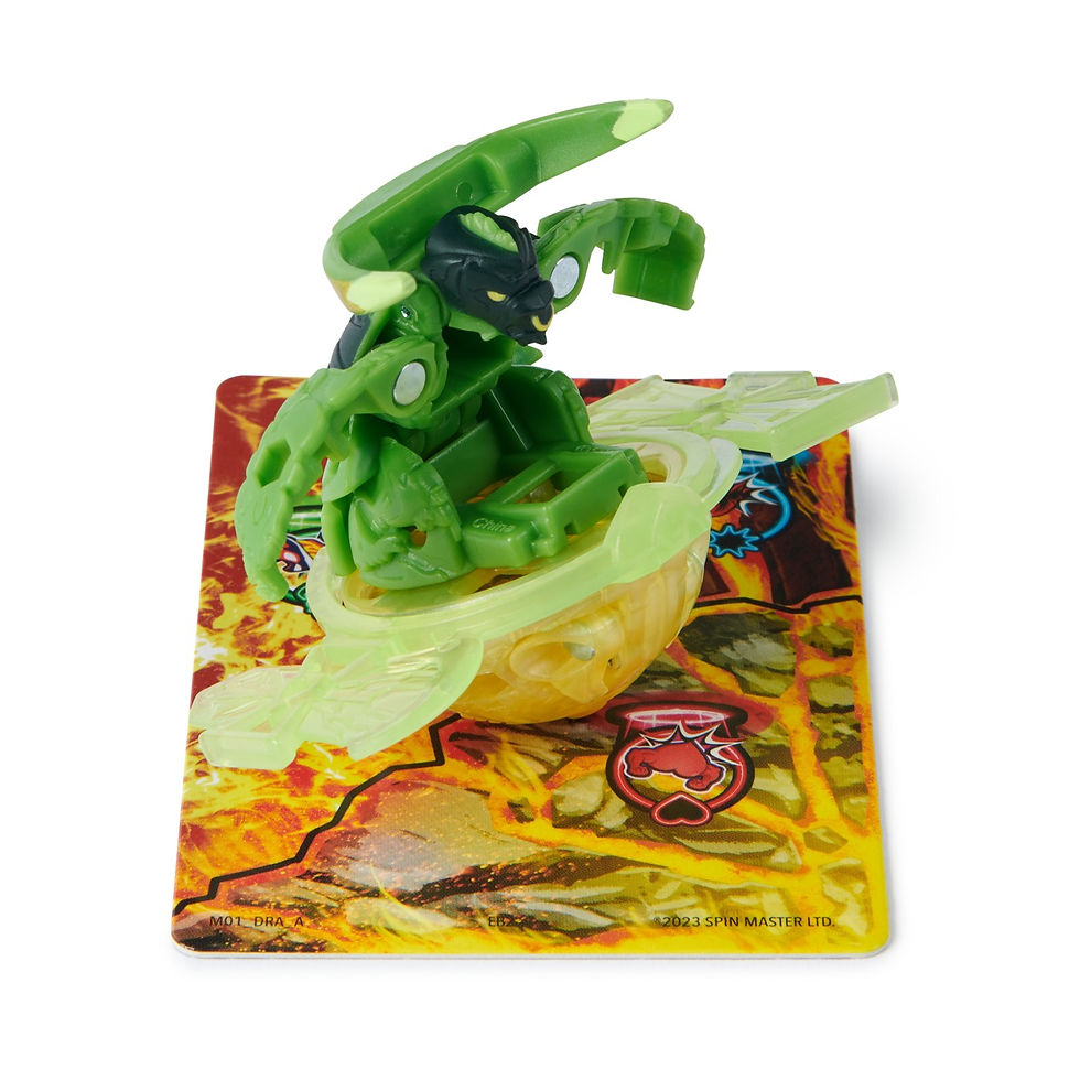 Miniatură: BAKUGAN SET DE LUPTA BRUISER, DRAGONOID, HAMMERHEAD, TITANIUM DRAGONOID SI NILLI