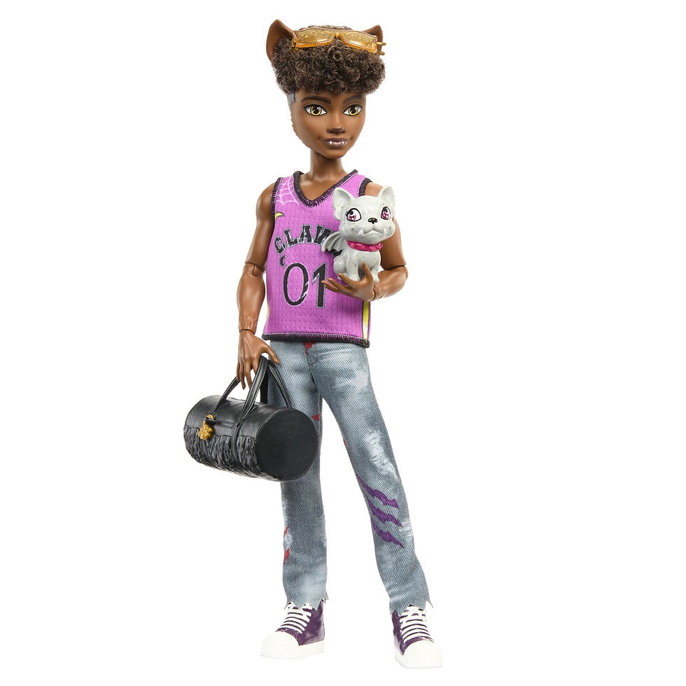 Miniatură: MONSTER HIGH PAPUSA CLAWD WOLF