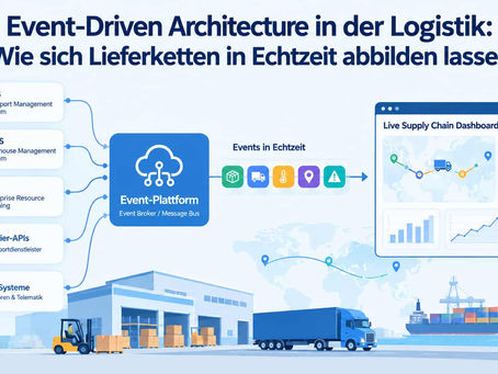 Event-Driven Architecture in der Logistik: Wie sich Lieferketten in Echtzeit abbilden lassen
