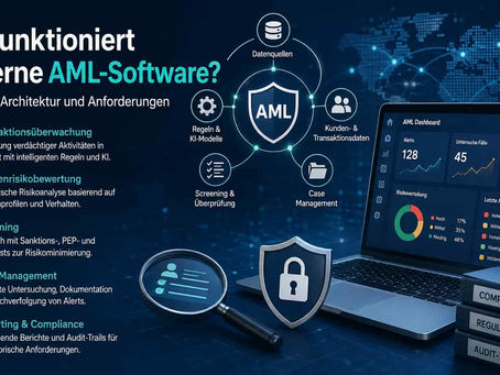 Wie funktioniert moderne AML-Software? Funktionen, Architektur und Anforderungen