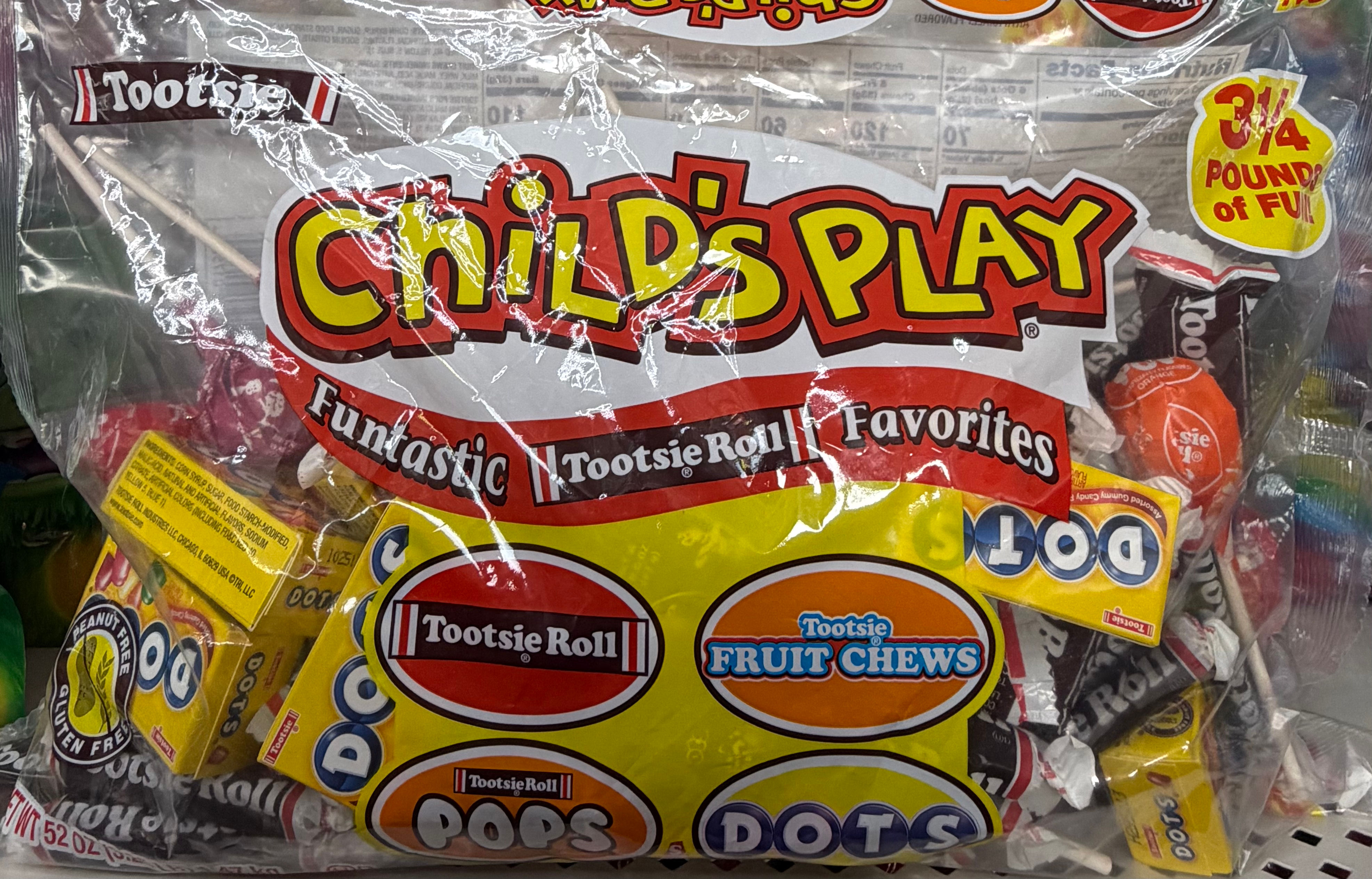 Child’s play candy mix bag 3 1/4LB