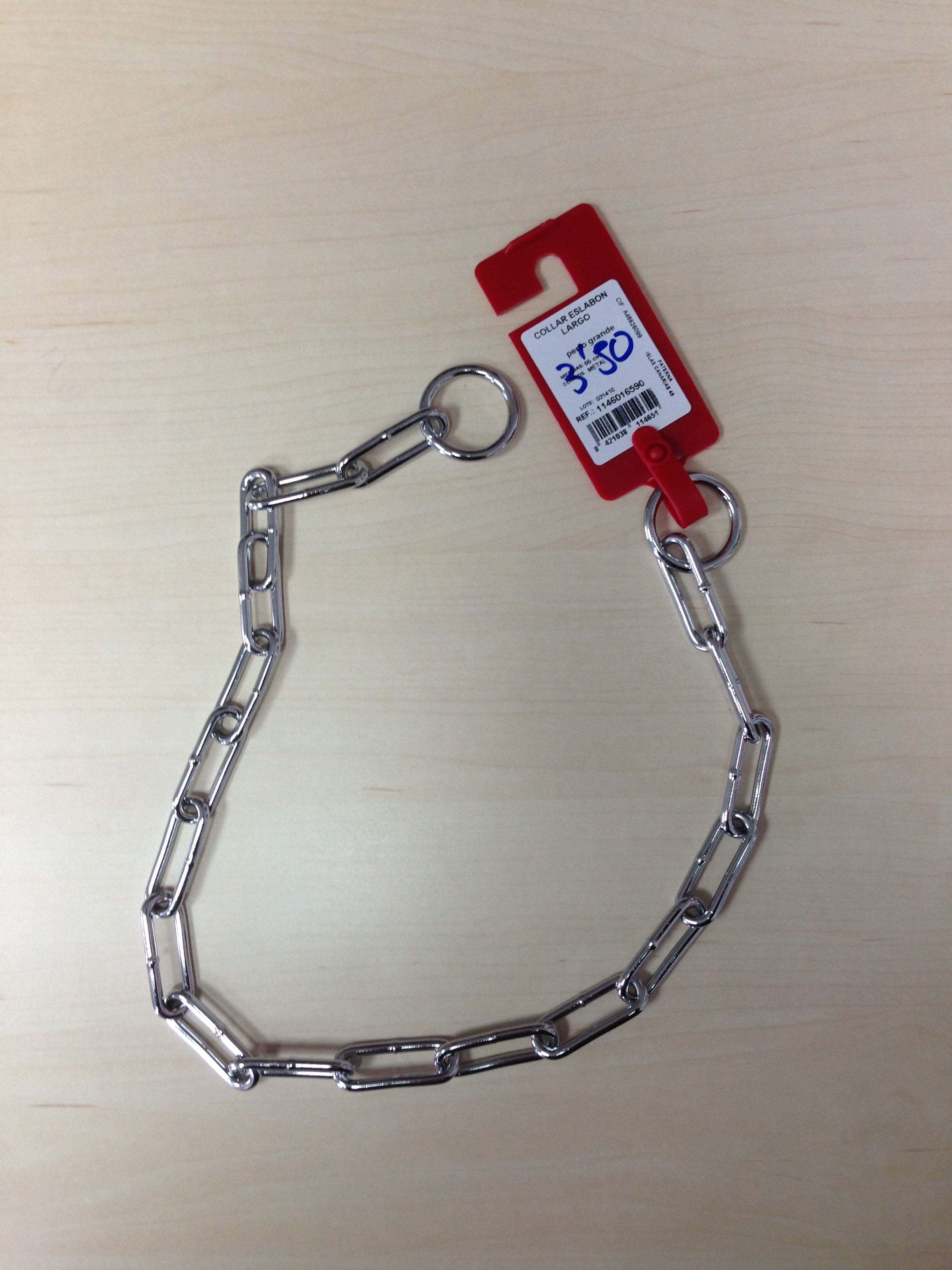 COLLAR ESLABON 65 CM