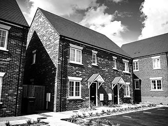 A brand new housing estate in Bedford UK