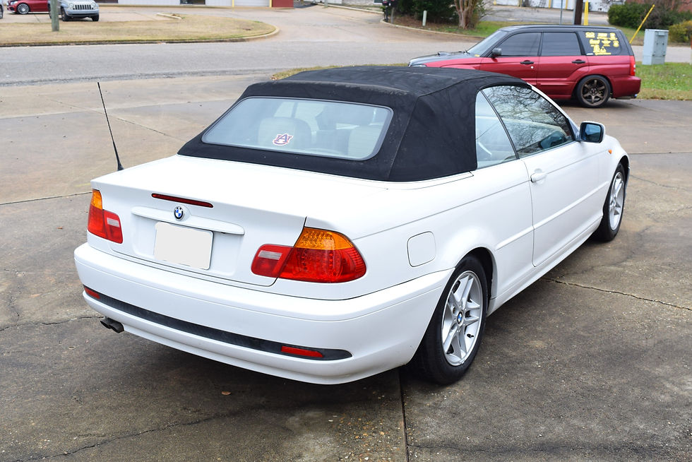 2004 BMW 325 CI (white) #8034 (3)