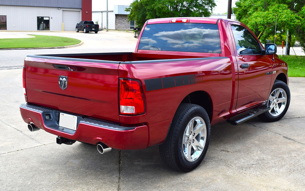 2014 RAM 1500 ST (burgundy) #8602 (3)