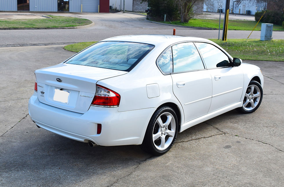 2008 Subaru Legacy (white) #0625 (3)