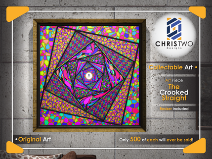 Collectable Art - The Crooked Straight - [Chris Two Designs].png