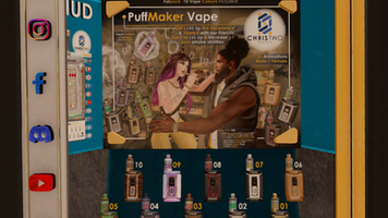 PuffMaker Vape - Event Booth View - [Chris Two Designs].png