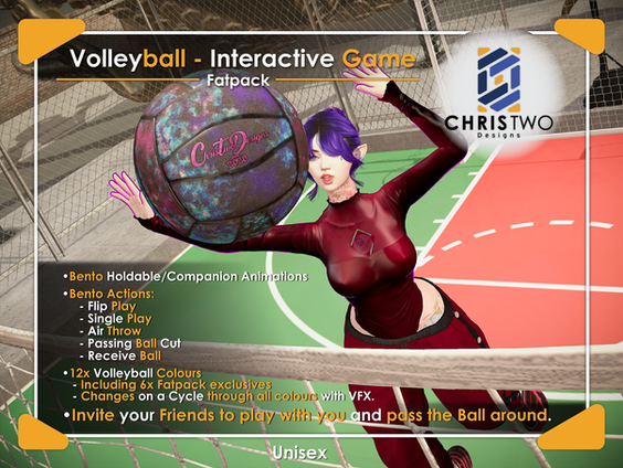 Volleyball - Black-Blue-Pink- [Chris Two Designs].png