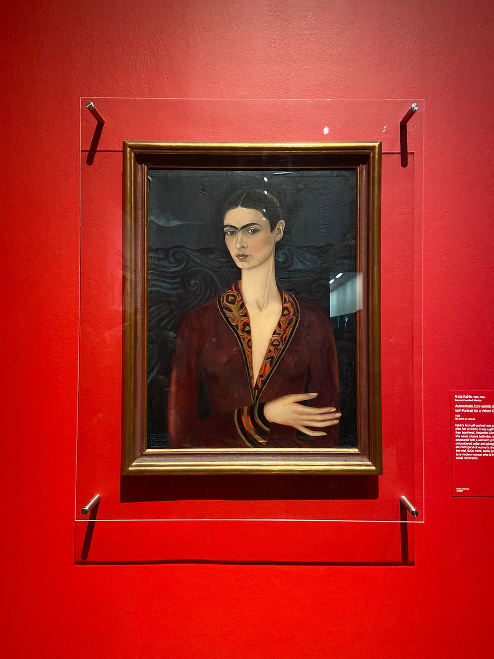 At the end, I forgot some of the works. And I still remember Frida.