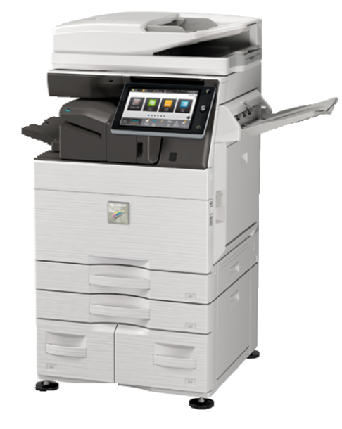 Sharp MX-3071 Color - Fax/Print/Scan/Staple - 2-Drawers