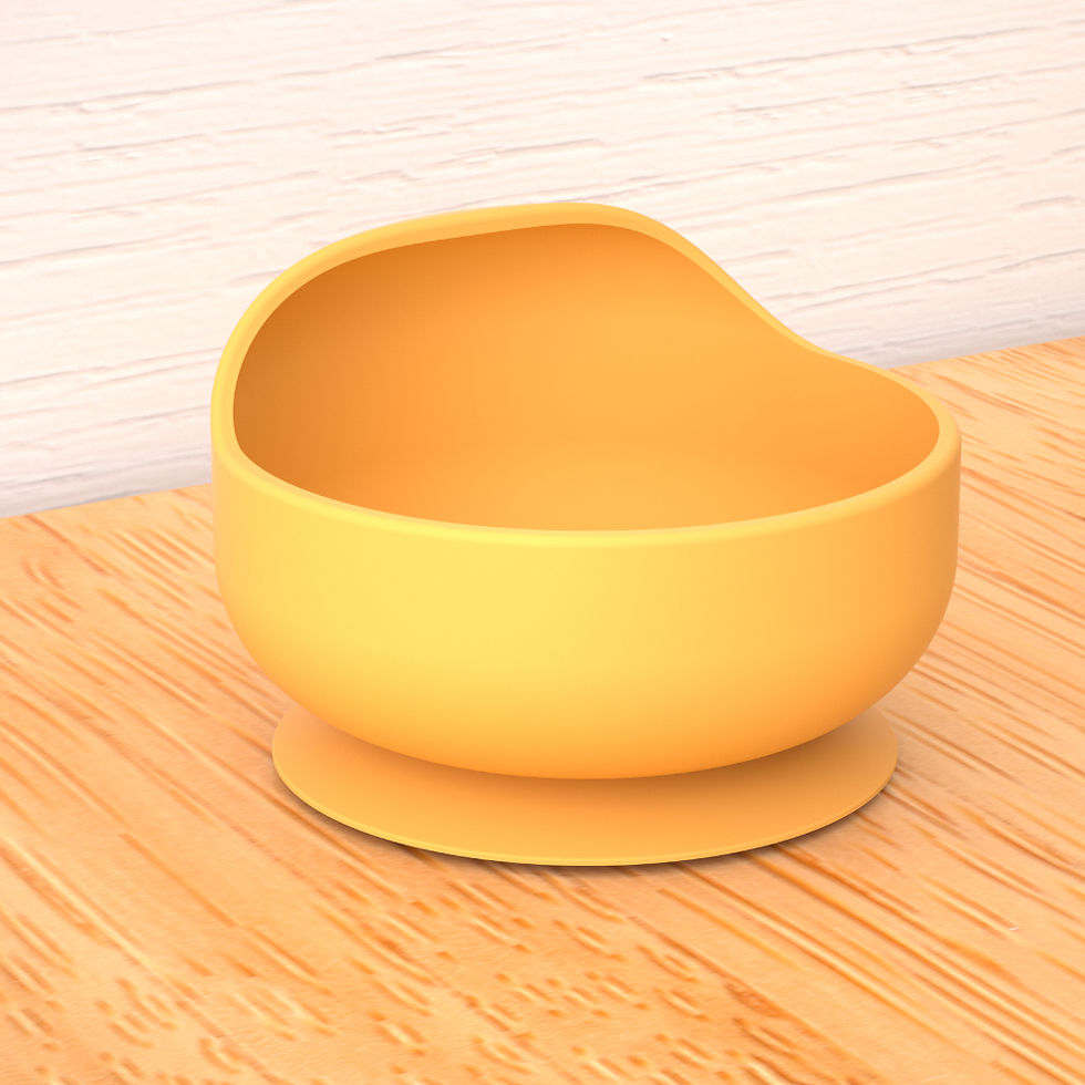 Thumbnail: Food Grade Baby Feeding Bowl Set Silicone Tableware Children Dinnerware Kids Eat