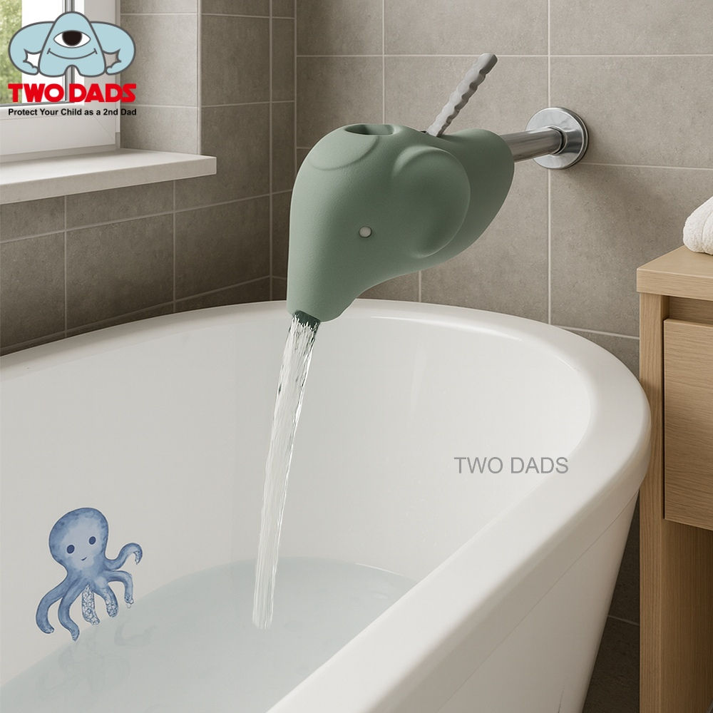Bathtub Faucet Protector, Adjustable Strap, Fits Most Faucets, Fun & Safe for Ba