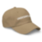 Thumbnail: Dad hat - white, embroidered logo