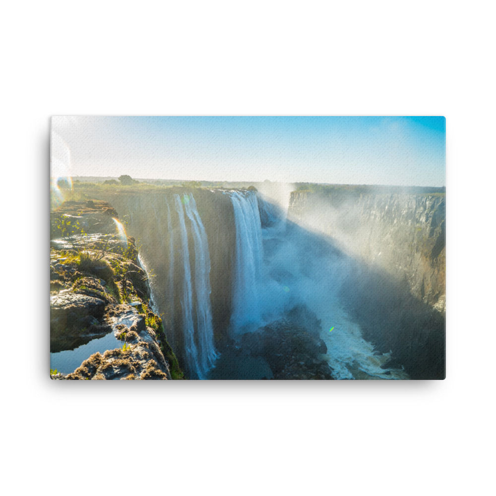 Victoria Falls - Zambia side [Canvas Print]