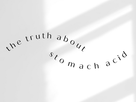 The Stomach Acid Connection
