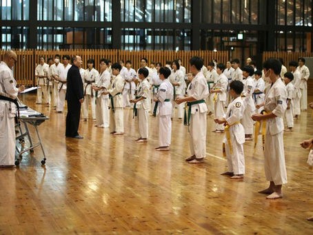 戸田道場昇級審査を行いました