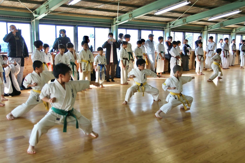 戸田道場の型強化稽古を行いました