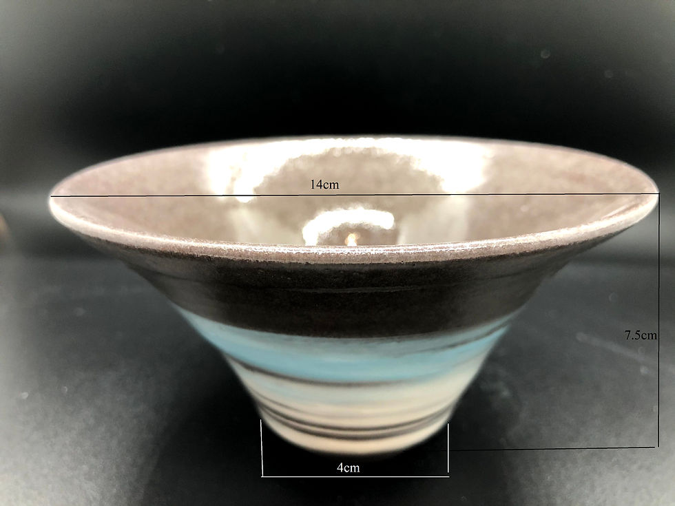Thumbnail: Black Porcelain cone bowl.