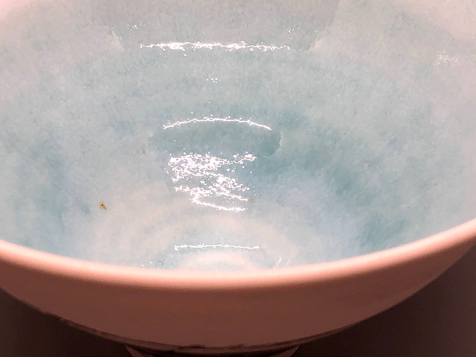 Thumbnail: Porcelain Cone shaped dish/bowl