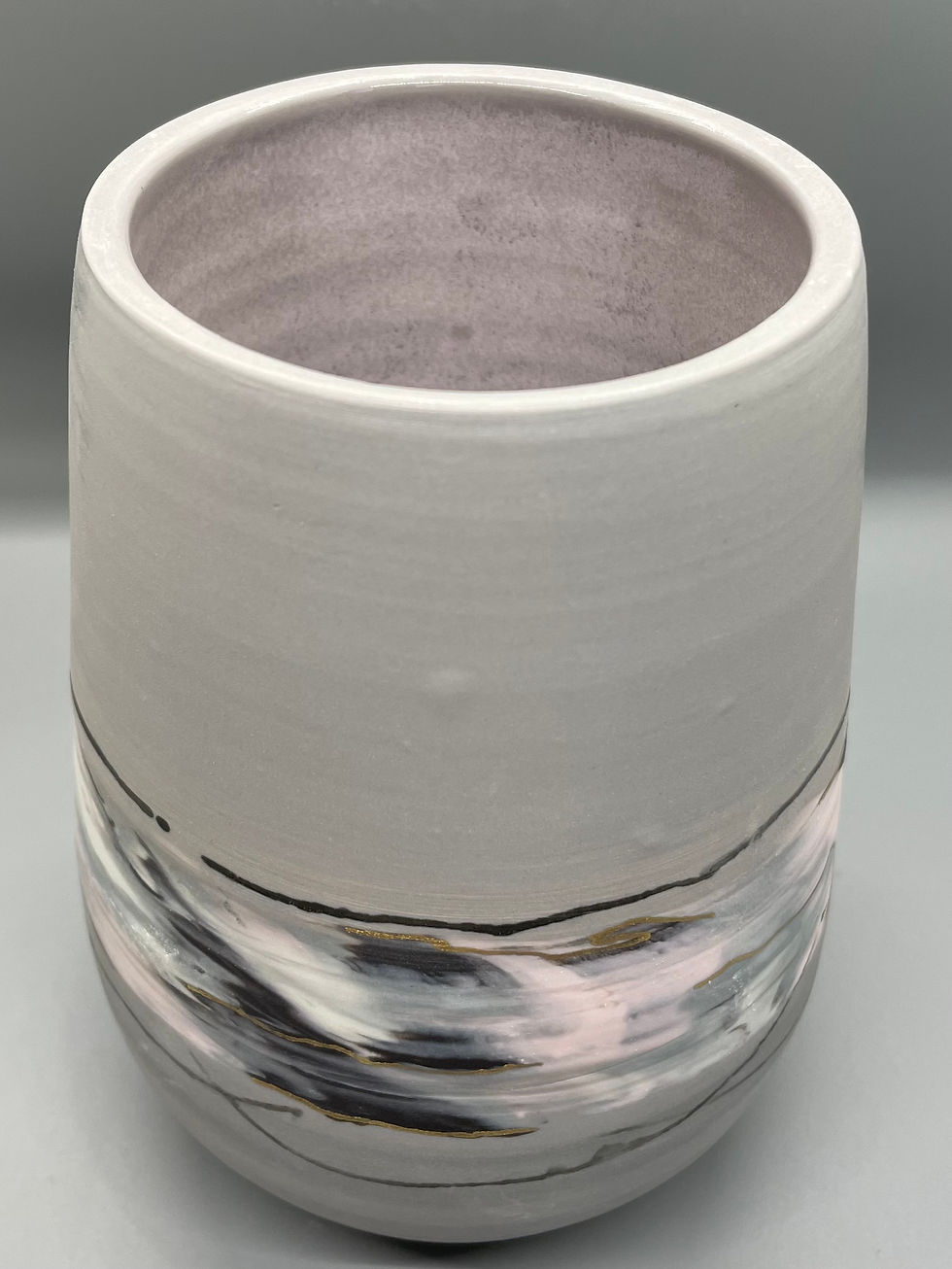 Thumbnail: Grey Porcelain Vase