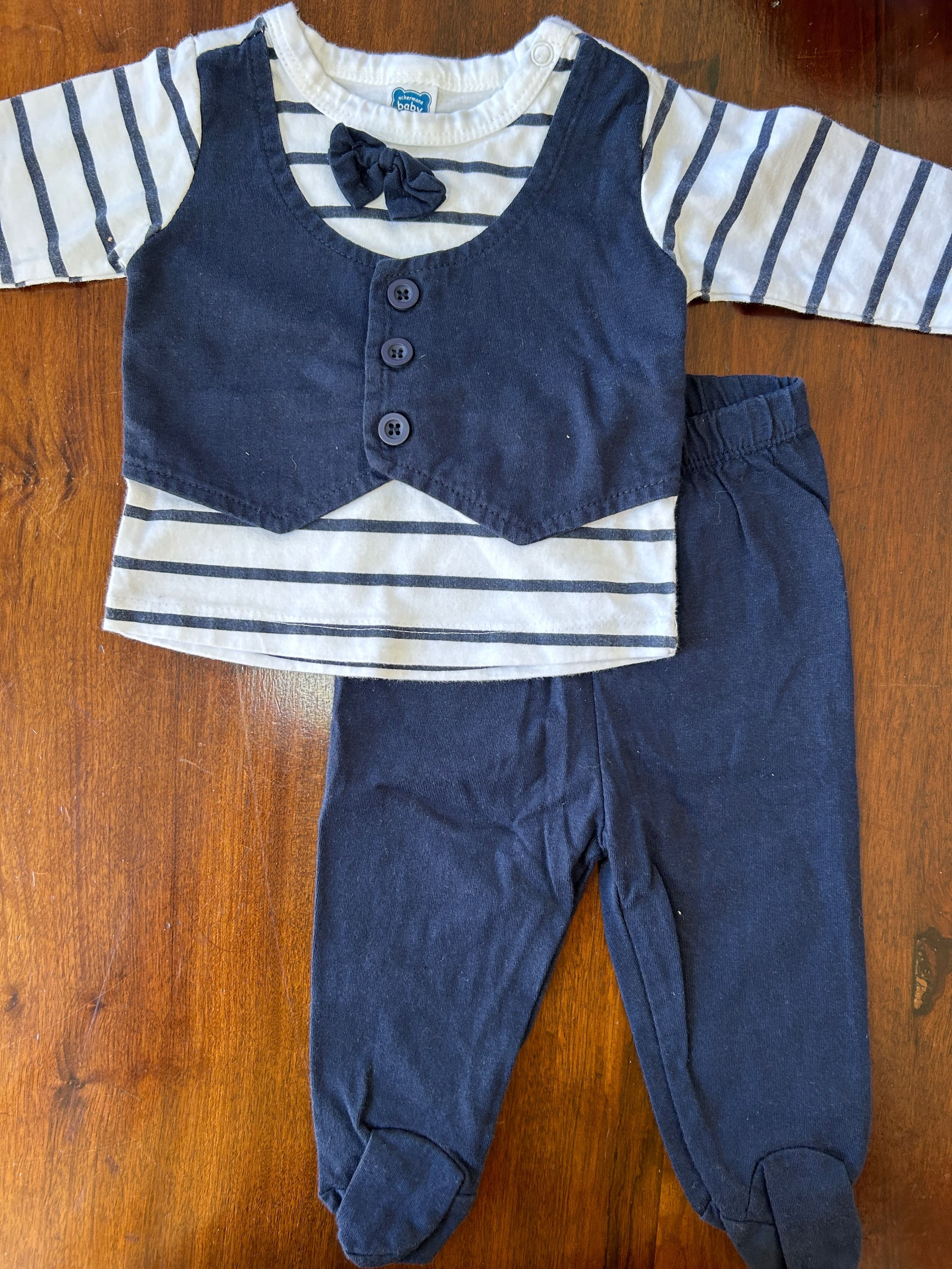 Ackermans Baby Formal Set, 0-3M