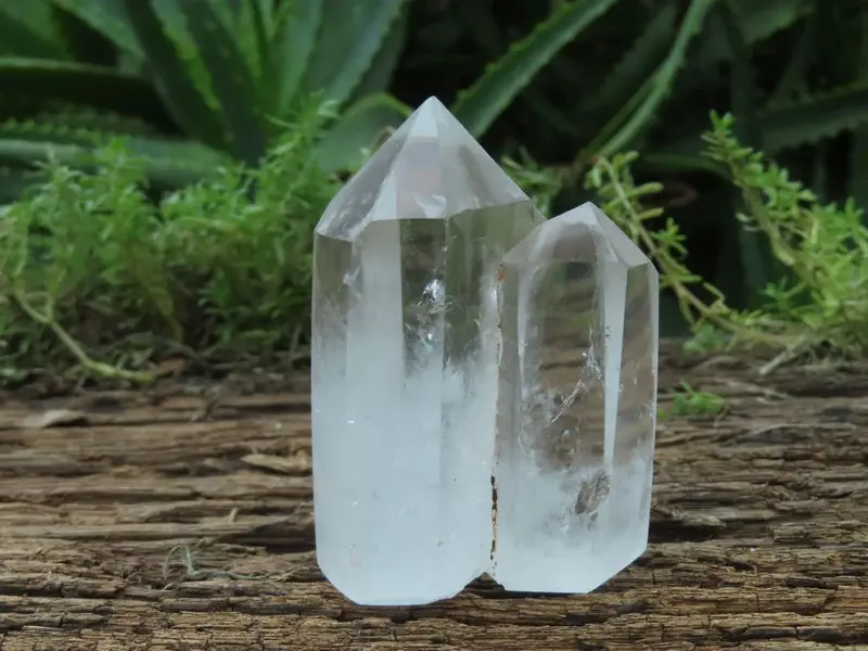 Natural Clear Quartz Crystal Tower with creative background photoshoot by Jeevan Ratna