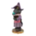 Thumbnail: Mice Witch - halloween decor - side view