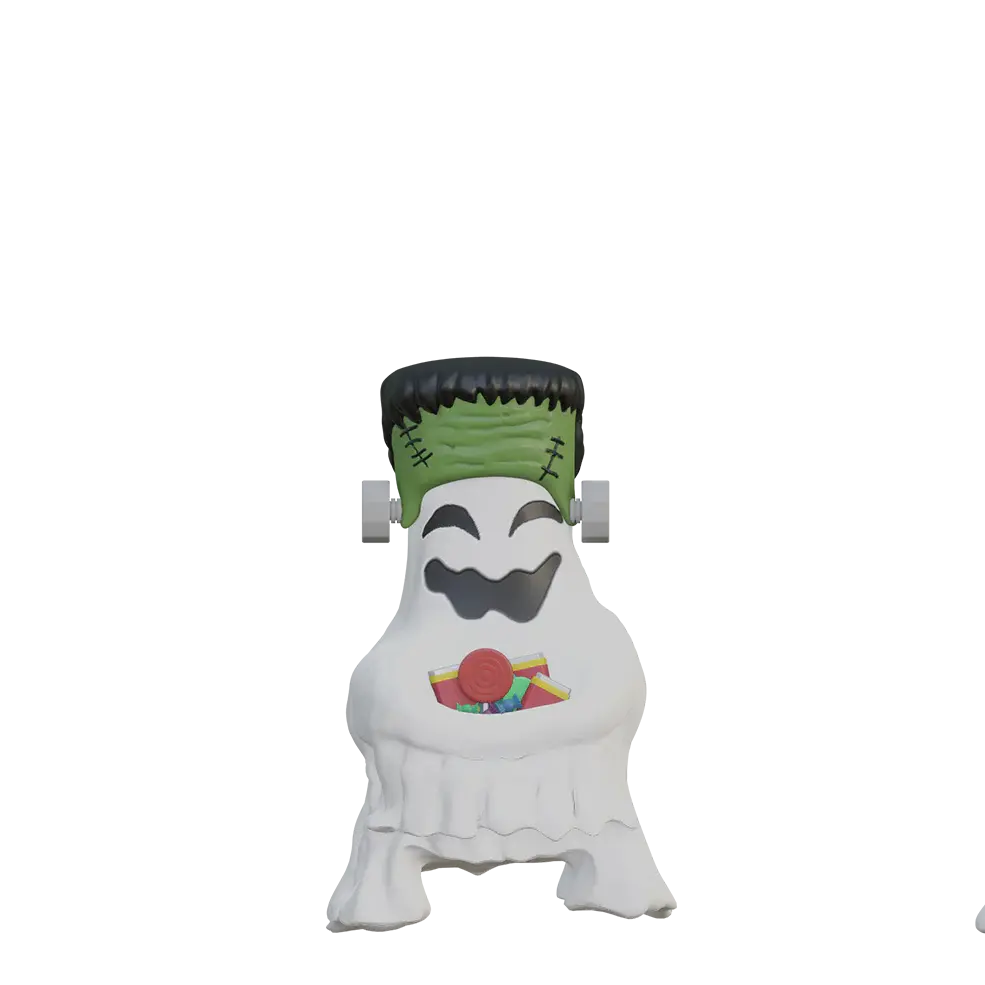 Ghost Frankenstein Boy halloween decor