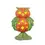 Thumbnail: fiberglass Pumpkin Owl halloween decor - front view