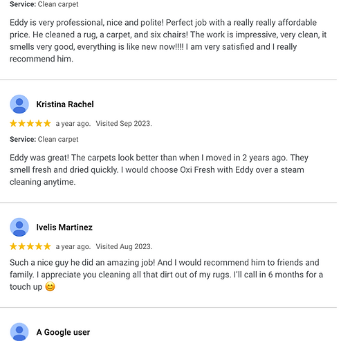 5 Stars reviews Florida Eco Services on Orlando, Clermont, Winter Garden, Winter Park, Windermere