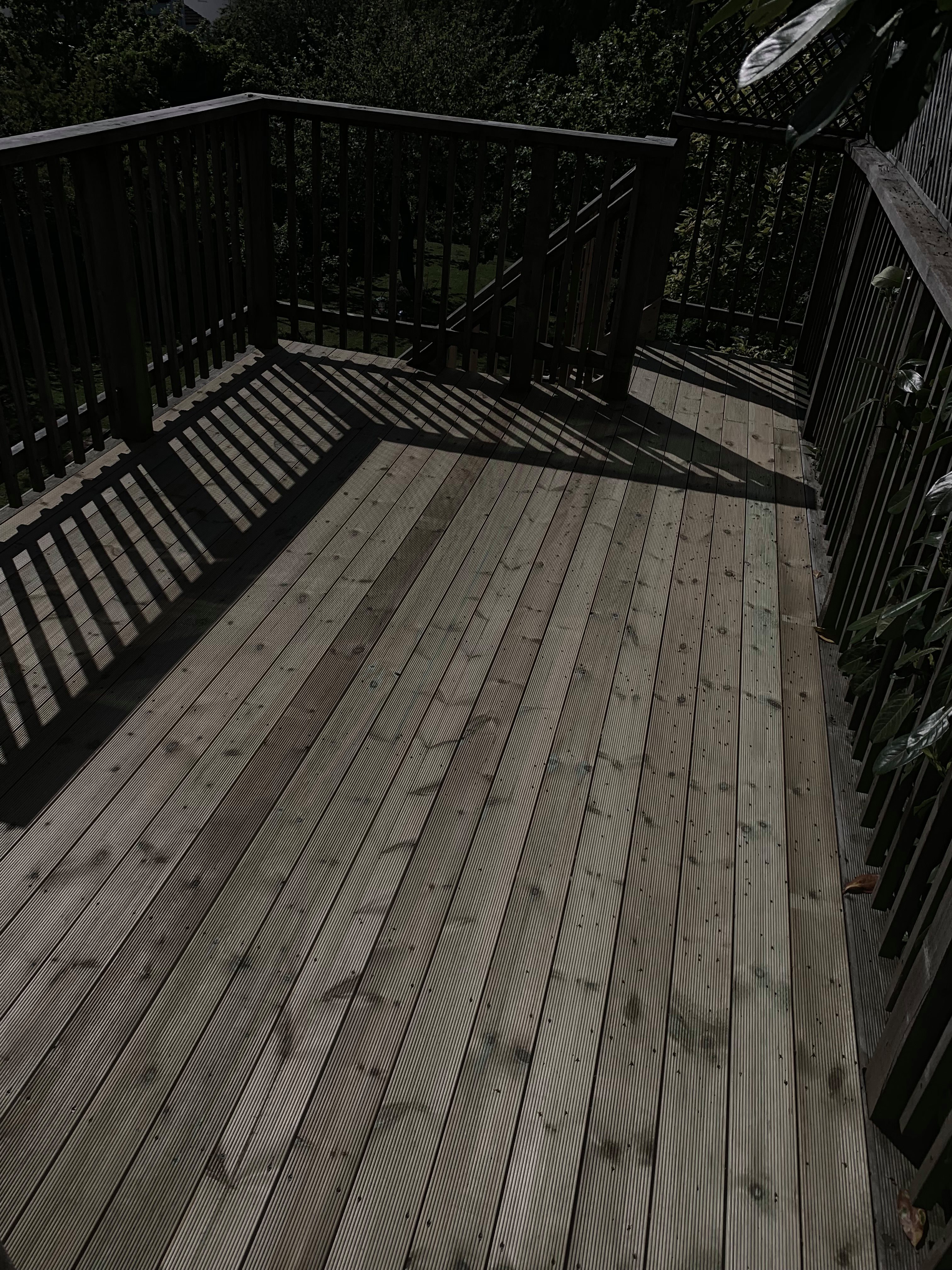 New decking and joists
